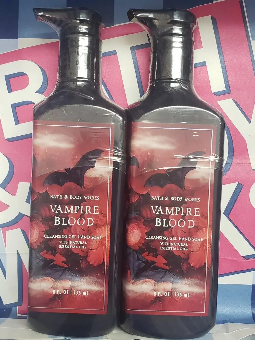 BBW Vampire Blood Gentle Gel Hand Soap 2 Pack